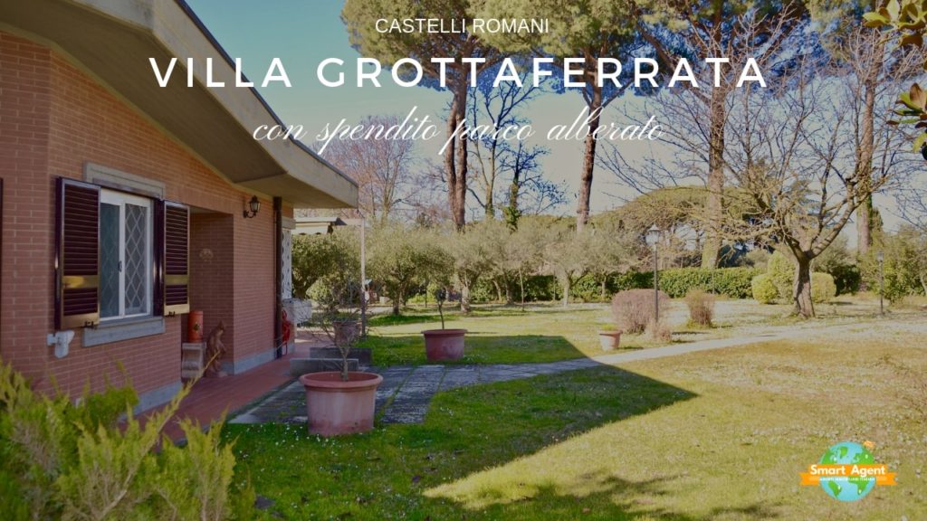 Villa parco a Grottaferrata Castelli Romani